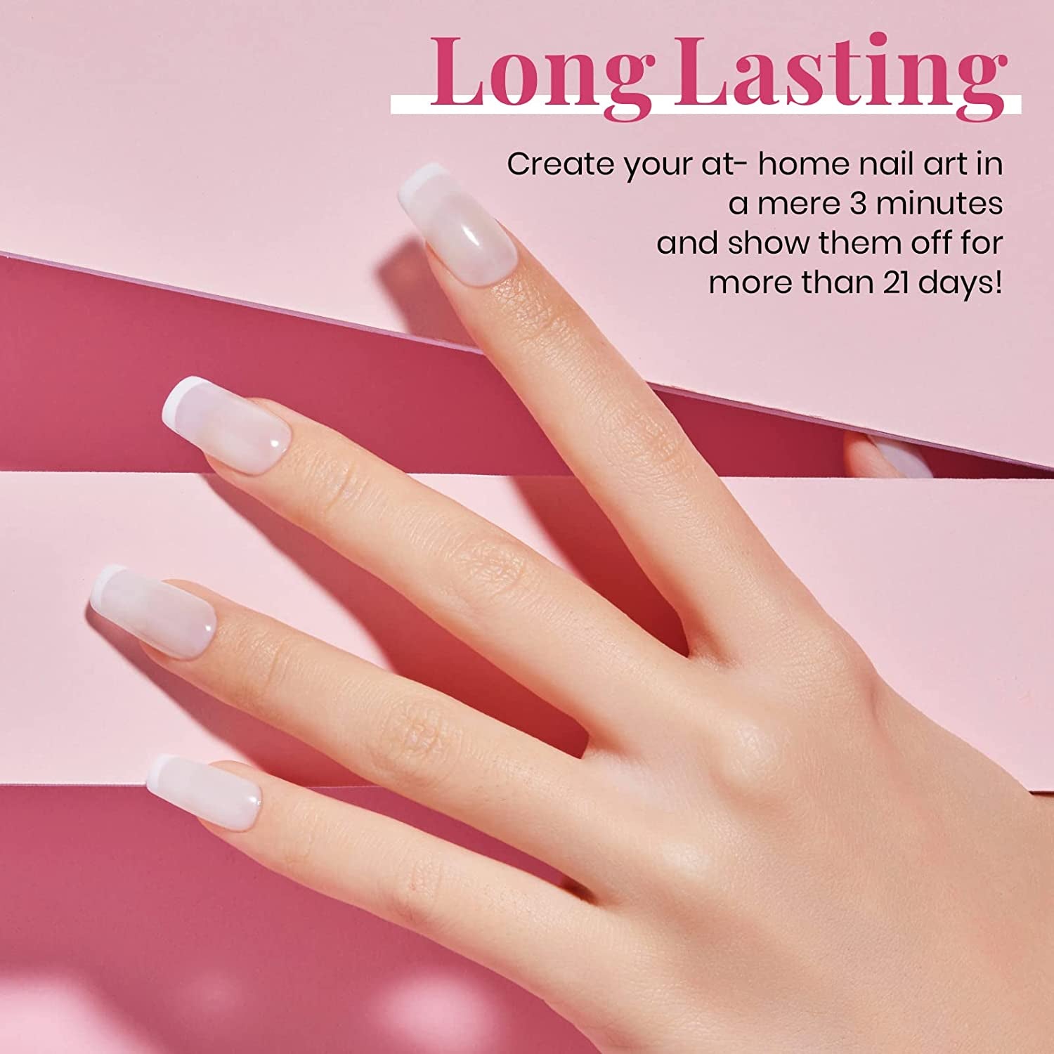 Beetles Neutral Gel Nail Polish 15Ml Milky White Jelly Gel Polish Set Nude Color Translucent Nail Gel Soak off U V LED Nail Lamp Jelly Sheer Gel Polish Nail Art Gel 0.5Oz