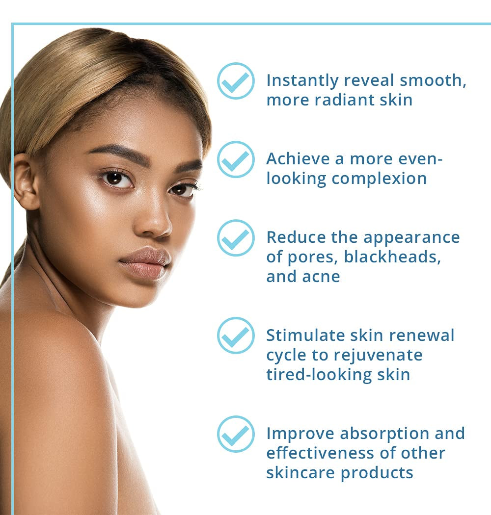 Toyo - Cure Aqua Gel Gentle Exfoliator - Facial/Full-Body Peeling Gel, Water-Based Exfoliator, Dead Skin Remover for Bright, Youthful Skin, 250Ml. - 1 Pack