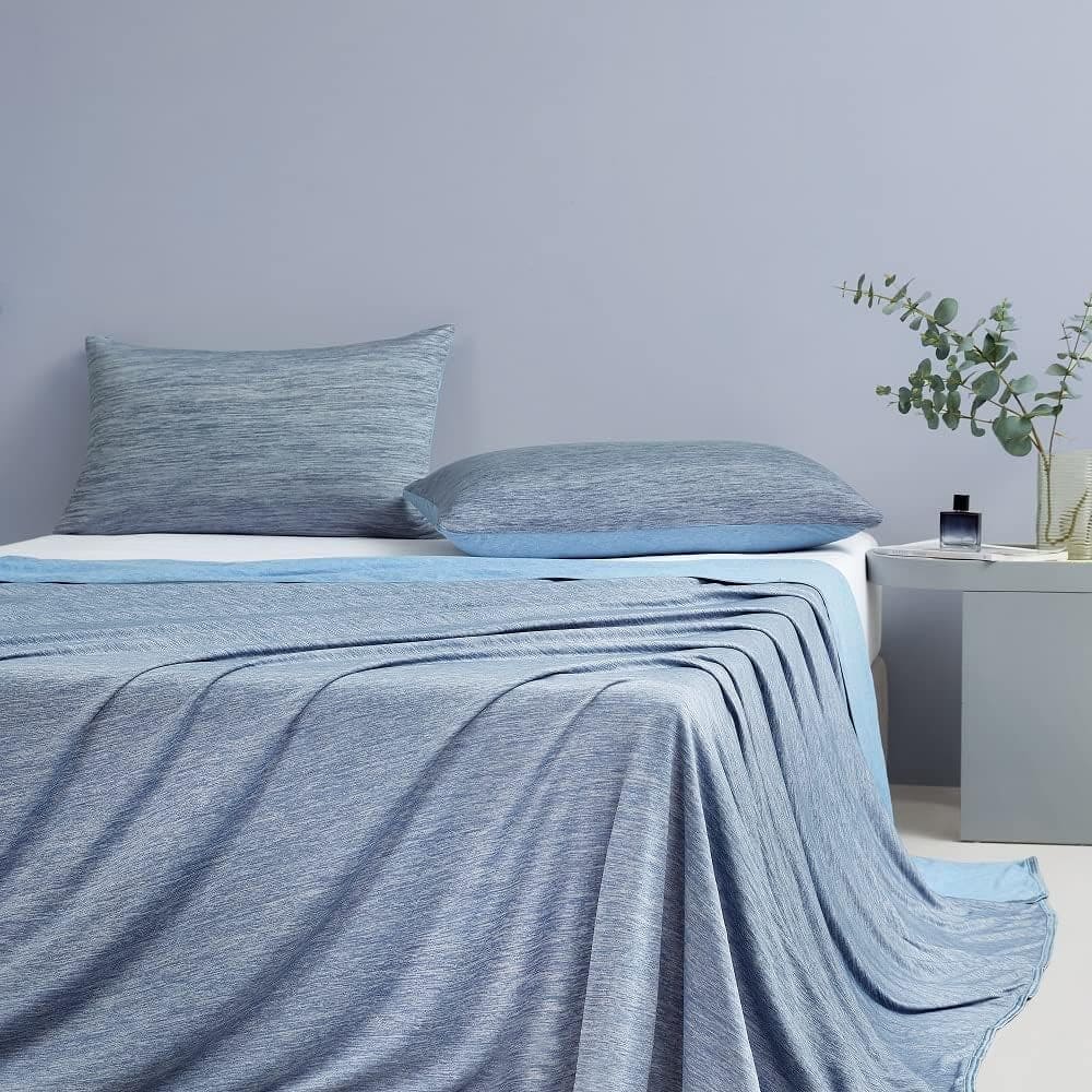 Revolutionary Cooling Blanket Absorbs Heat to Keep Adults/Children/Babies Cool on Warm Nights, Japanese Q-Max>0.4 Arc-Chill Cooling Fiber, 100% Cotton Backing, Summer Blanket for Night Sweat