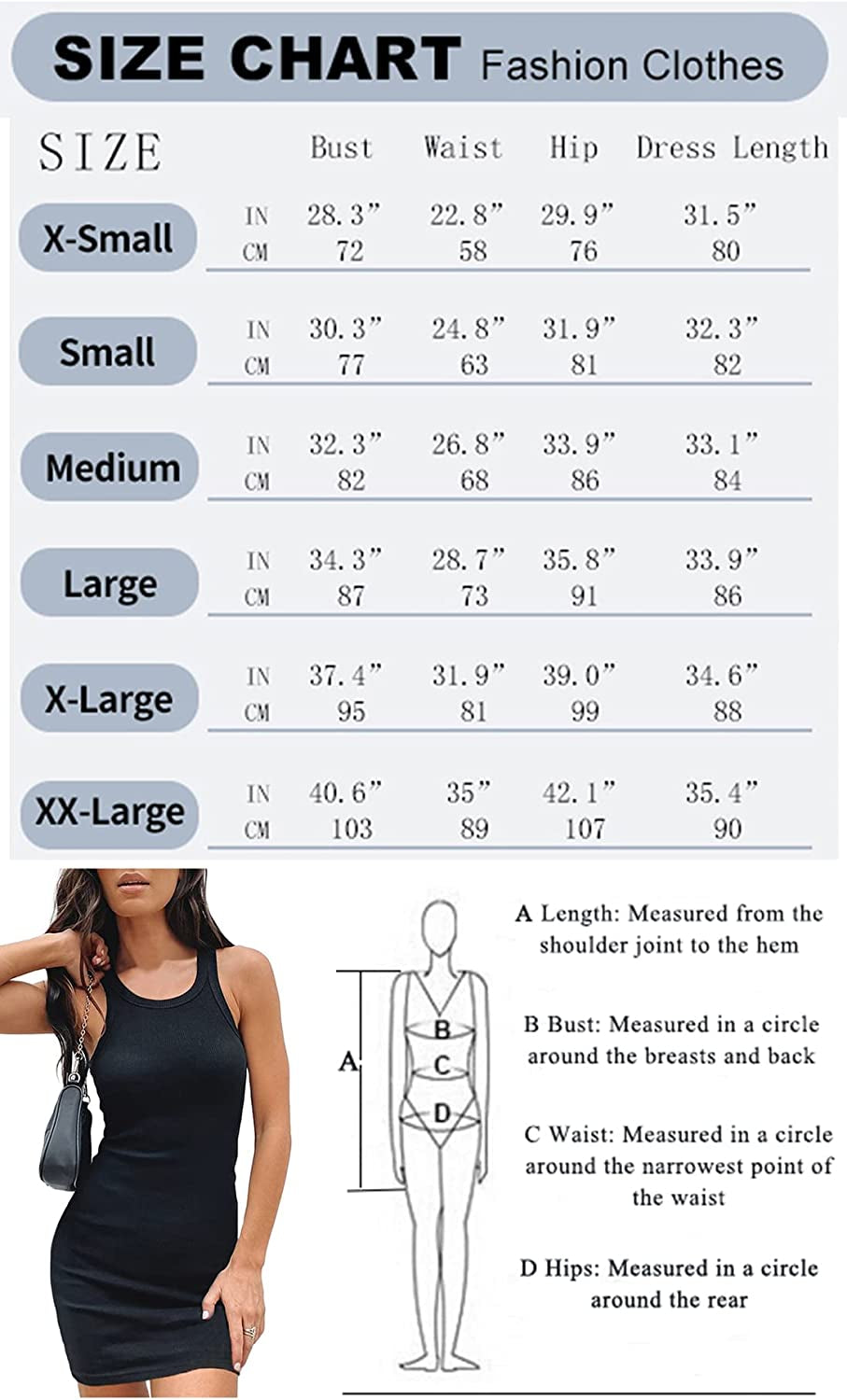Womens Ribbed Scoop Neck Sleeveless Tank Dresses Basic Bodycon Mini Dress
