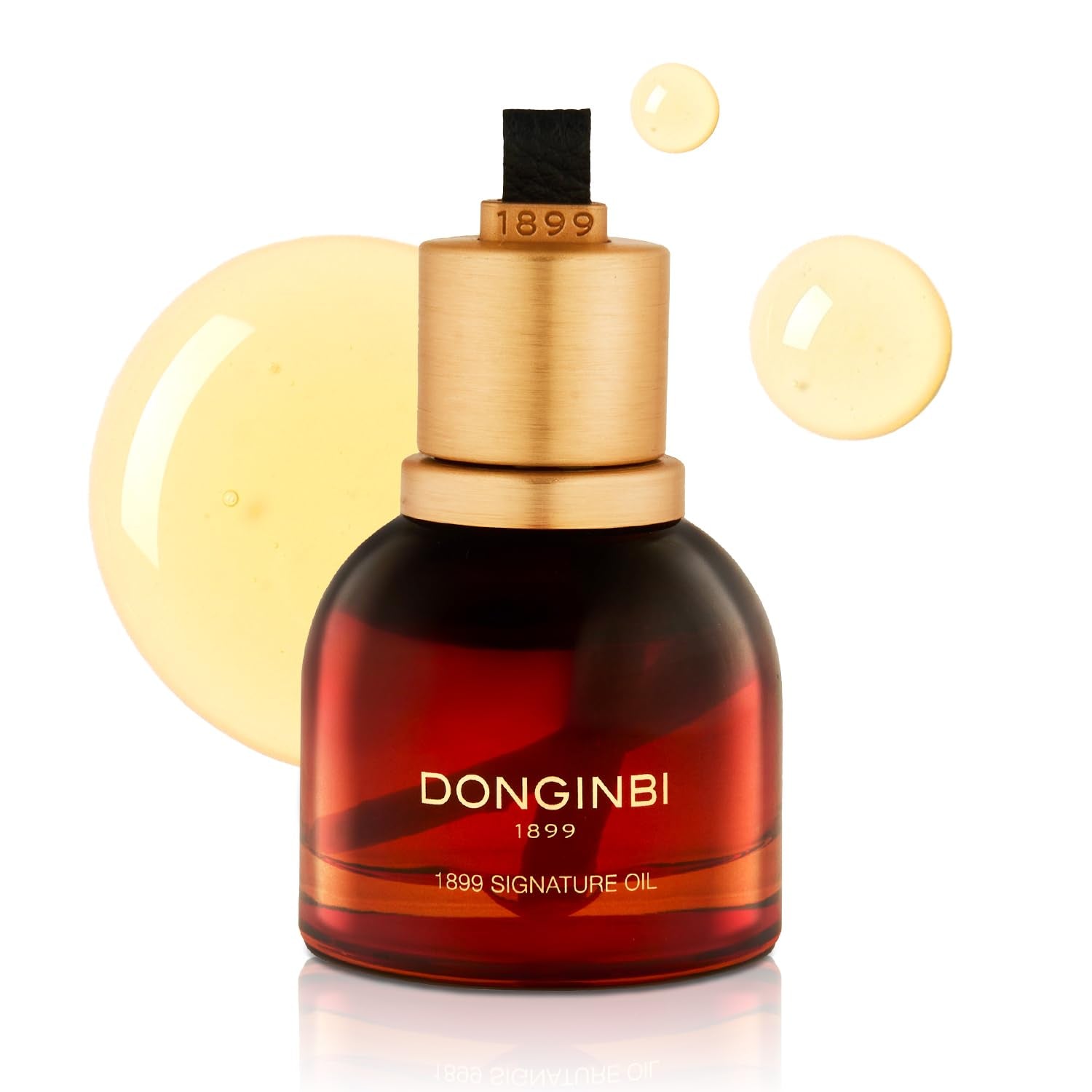 1899 Signature Oil - Skin Barrier Repair & Firming Face Oil for Women, Jojoba Seed Oil & Sweet Almond Oil for Sensitive Skin, Korean Red Ginseng Skin Care, 0.52 Floz / 15Ml