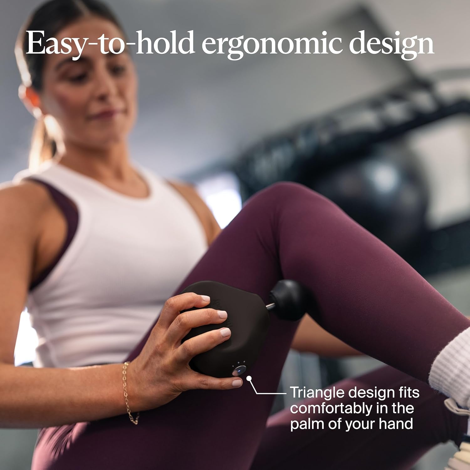 Therabody Mini (3rd Generation) - Ultra Portable Percussive Massage Device for Travel Recovery and Daily Muscle Relief