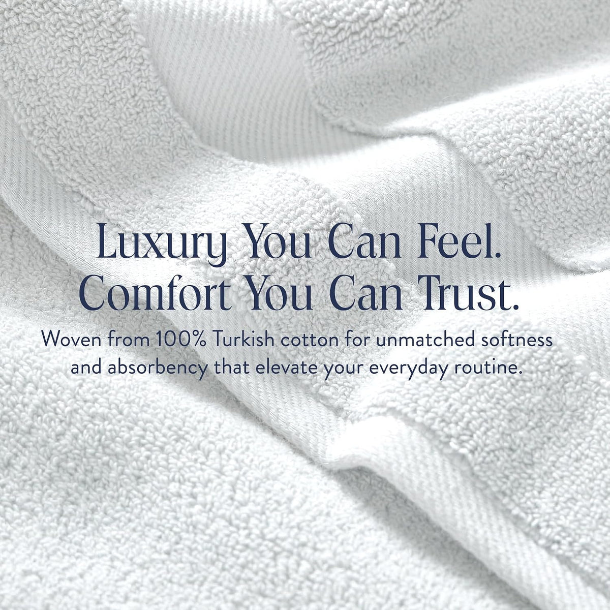 Brooklinen Super-Plush Bath Towel Set | 100% Turkish Cotton, Set of 4, White