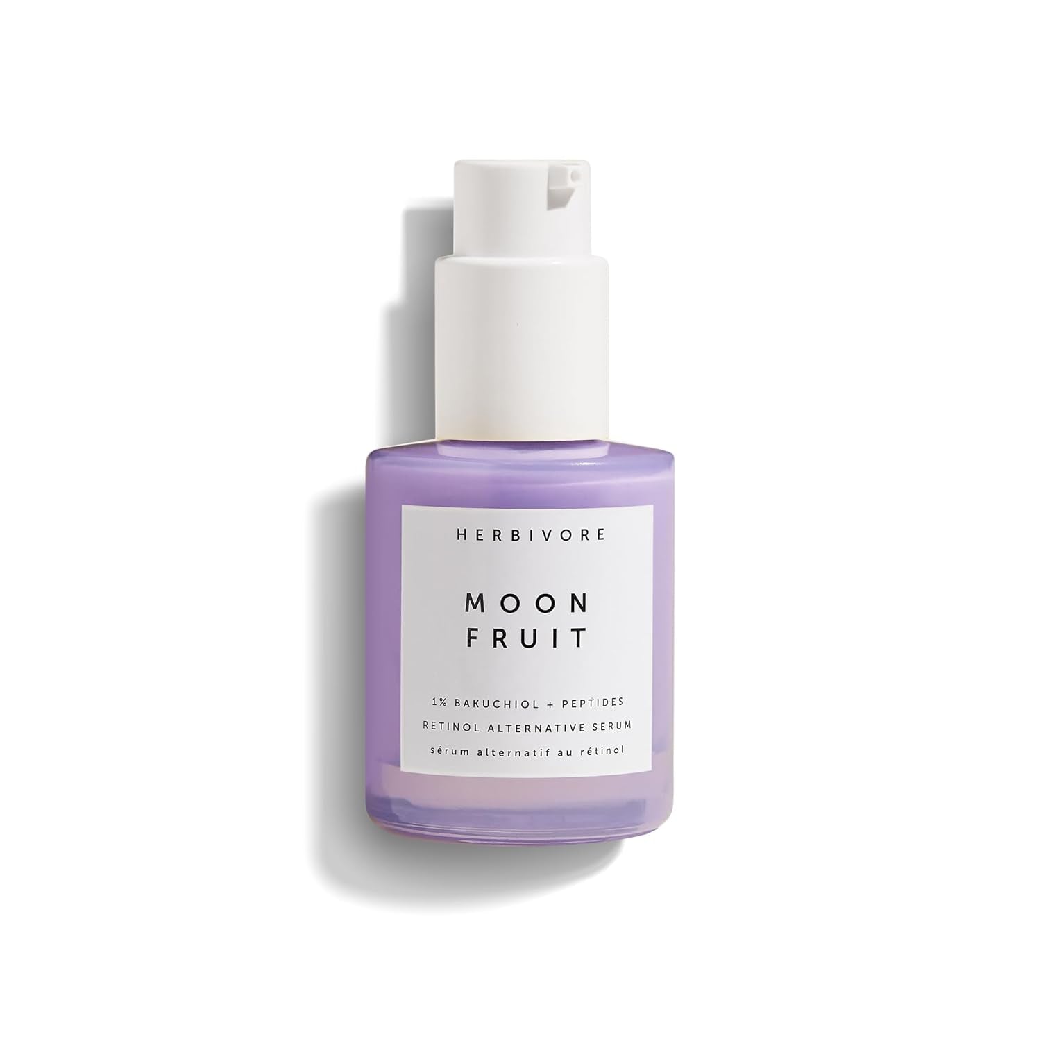 HERBIVORE Bakuchiol Retinol Alternative - Bakuchiol + Peptides, Smooths Skin, Reduces Fine Lines, Wrinkles & Puffiness, Plant-Based, Vegan, Cruelty-Free