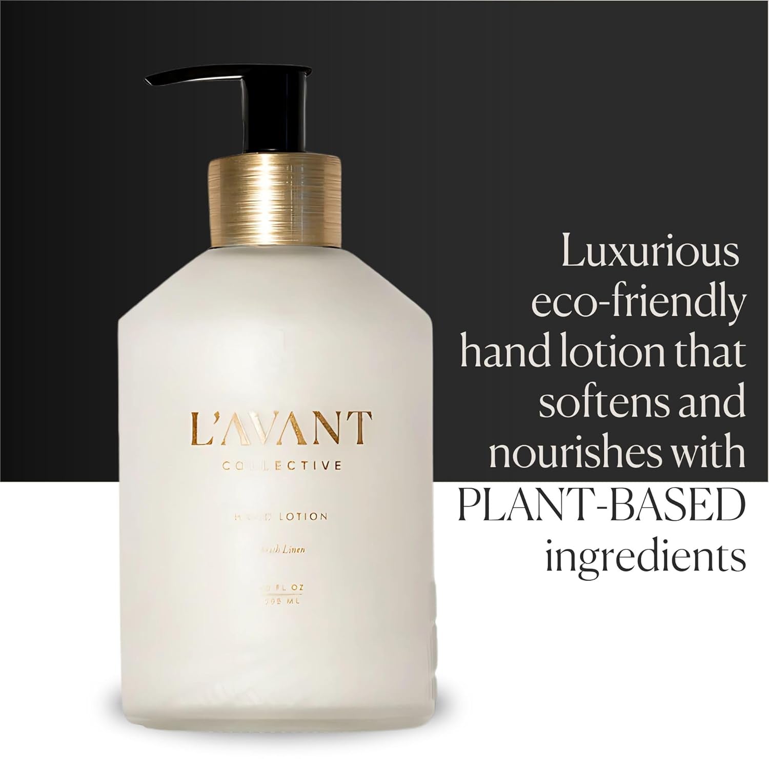 Luxury Hand Lotion - High Performing Moisturizing Hand Cream for Dry, Cracked Hands, Nails & Cuticles - Hydrating Shea Butter Formula (10 Oz, Fresh Linen)