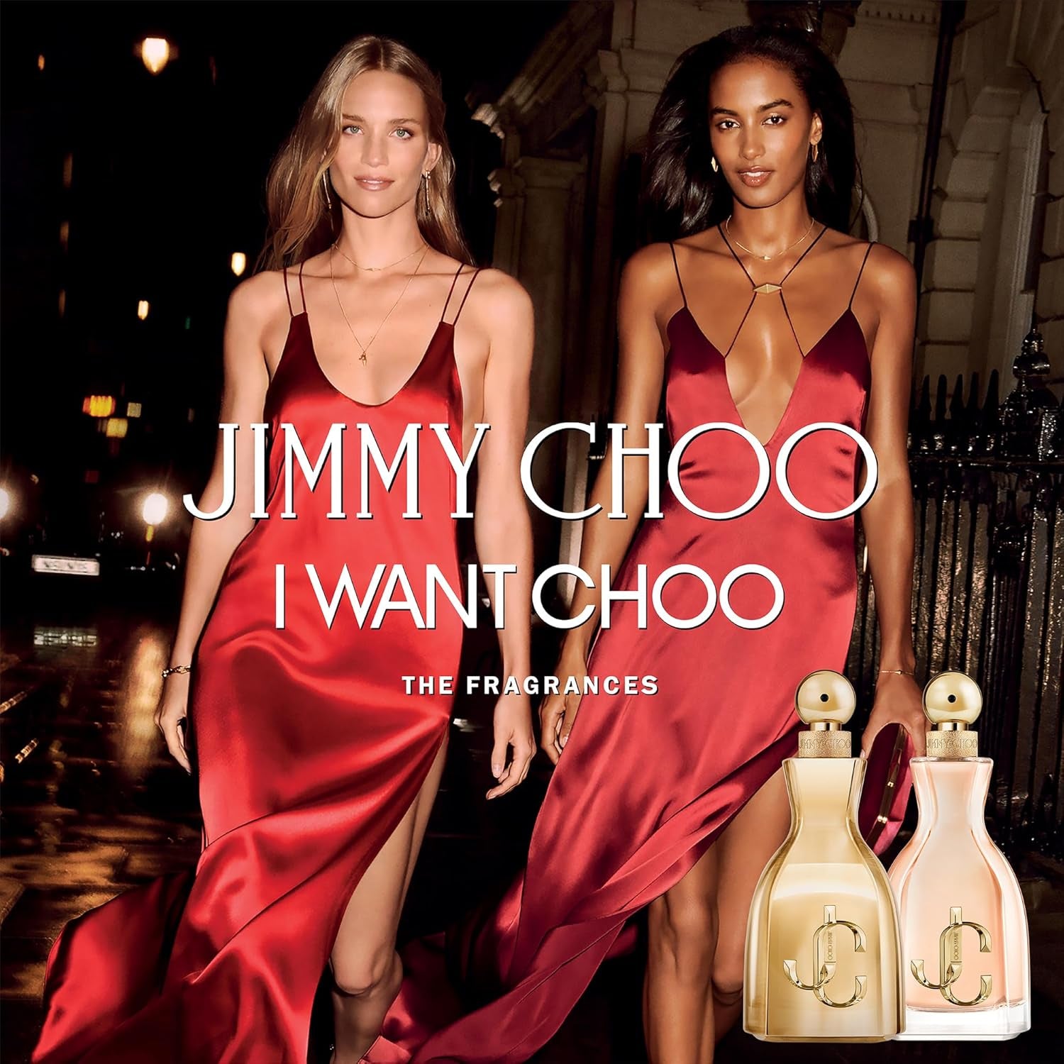 JIMMY CHOO I Want Choo 3-Piece Eau de Parfum Gift Set - Eau de Parfum Spray | Seduction Lipstick + Pouch