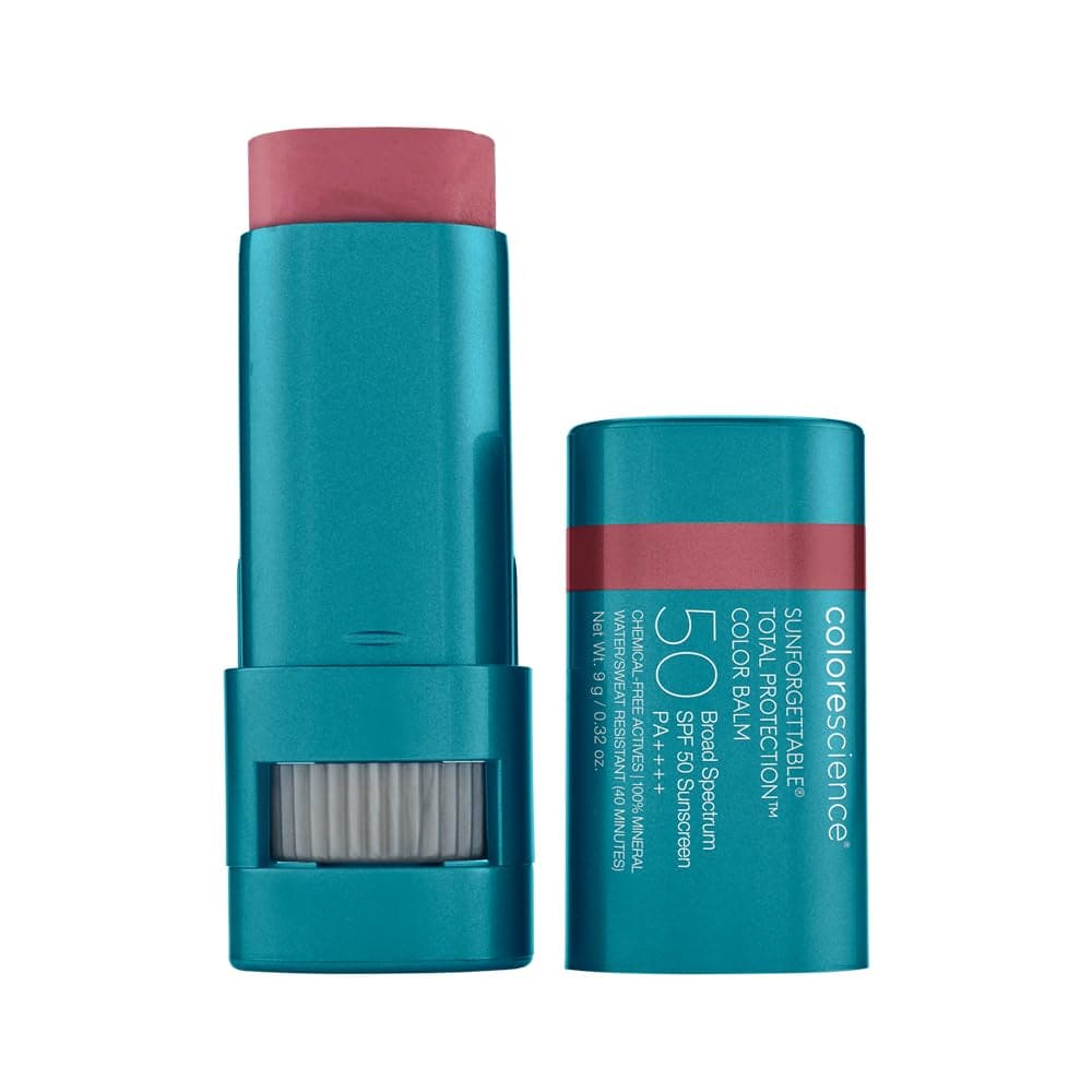 Sunforgettable Total Protection Color Balm SPF 50, Mineral, Broad Spectrum, Buildable Lip & Cheek Color