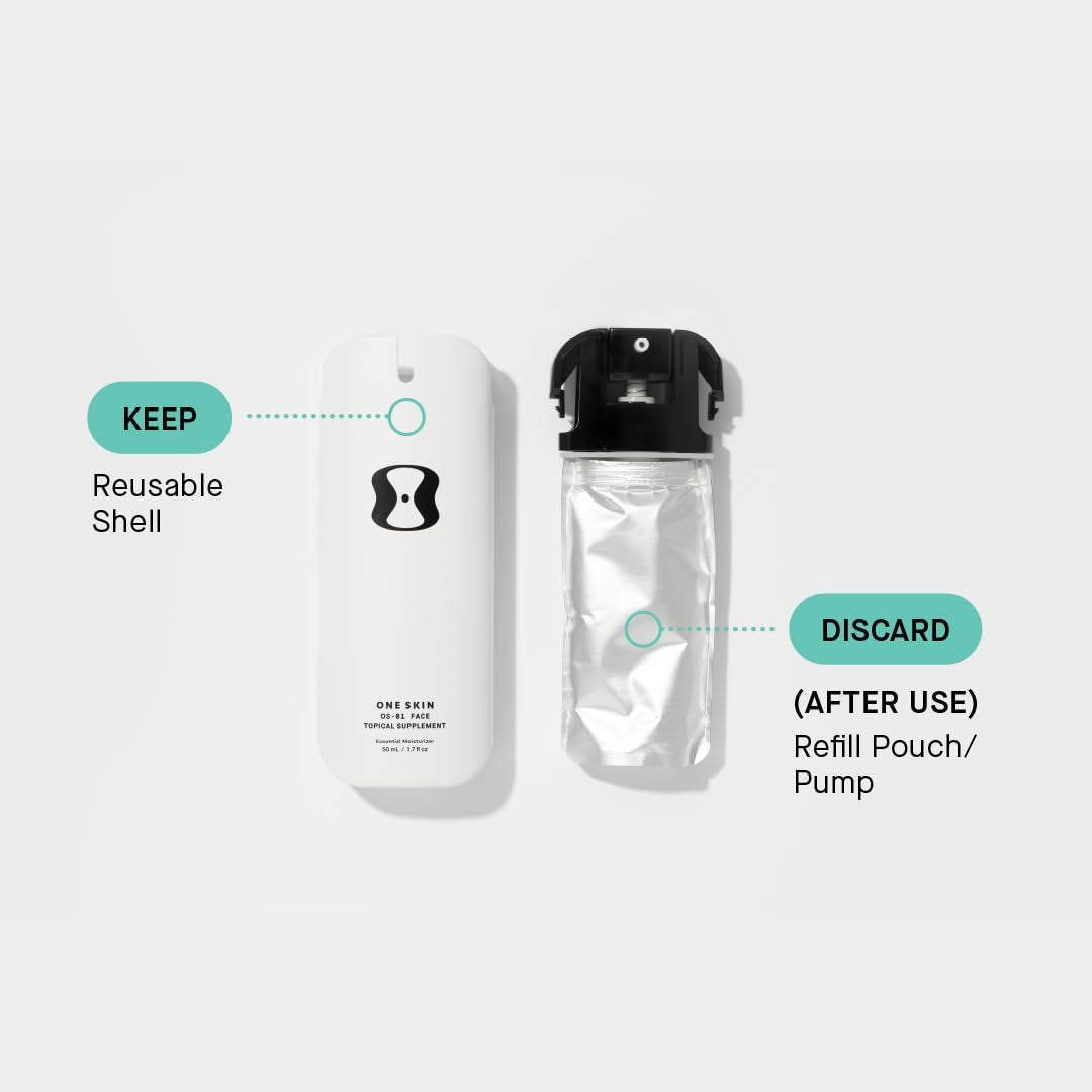 FACE OS-01 Peptide Topical Supplement & Skin Longevity Age Reversal Moisturizer