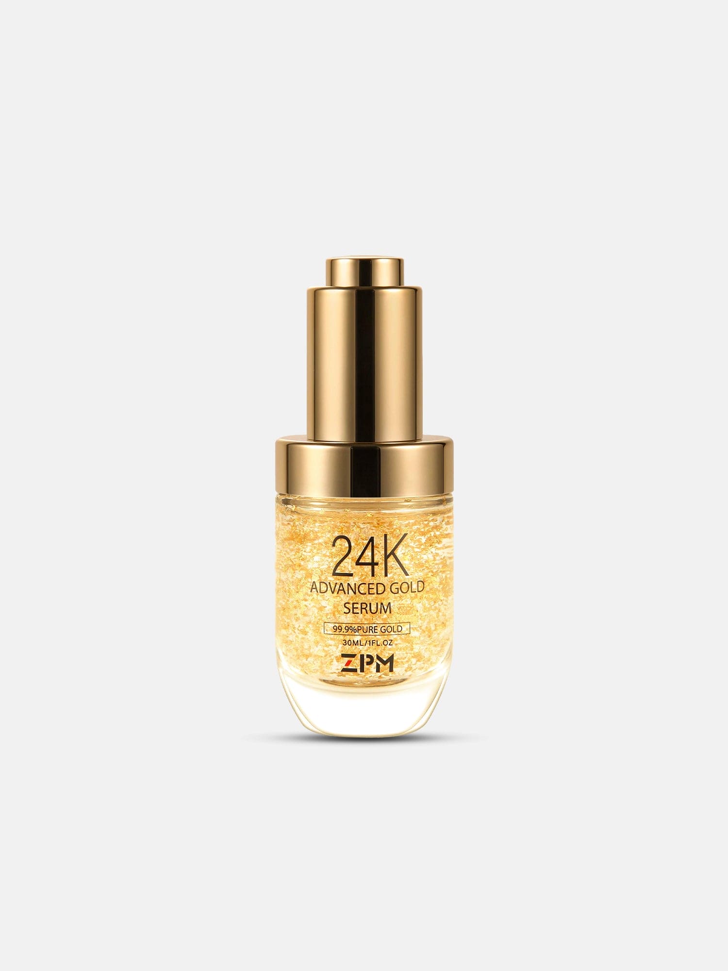 24K Gold anti Aging Face Serum Moisturizer Enriched with Vitamin C Serum, Hyaluronic Acid, Vitamin E Cream for Day and Night Wrinkle Reduction, Re-Activate Skin Youth (1FL.OZ)