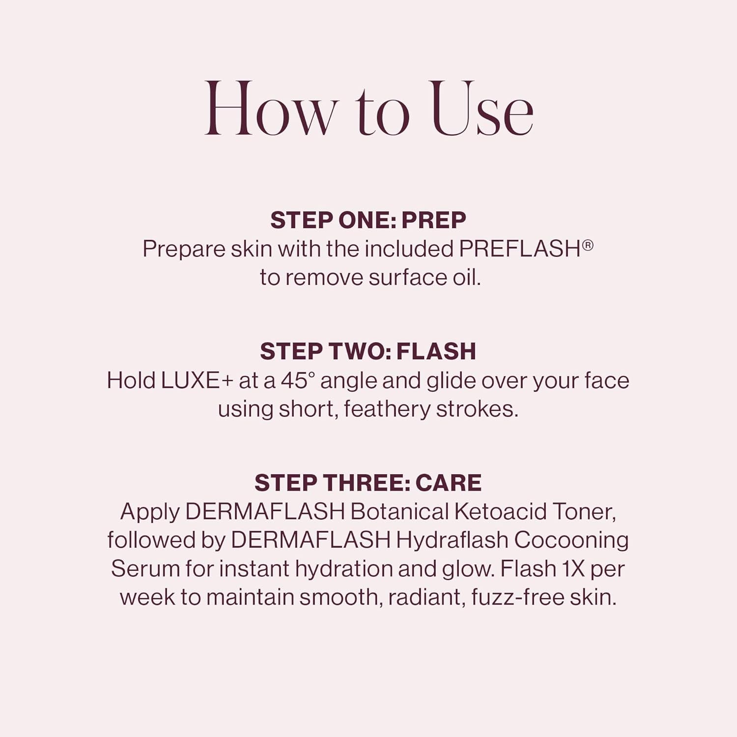 LUXE+ Sonic Dermaplaning Tool Luxury Facial Exfoliation and Peach Fuzz Removal System One Complete Kit