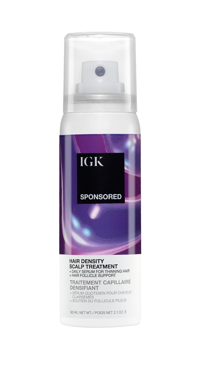 Sponsored - Scalp Treatment for Hair Growth – Hair Thickening Serum for Women – Promotes Fuller, Thicker Hair – Scalp Serum for Hair Density and Thinning - 2.1Oz