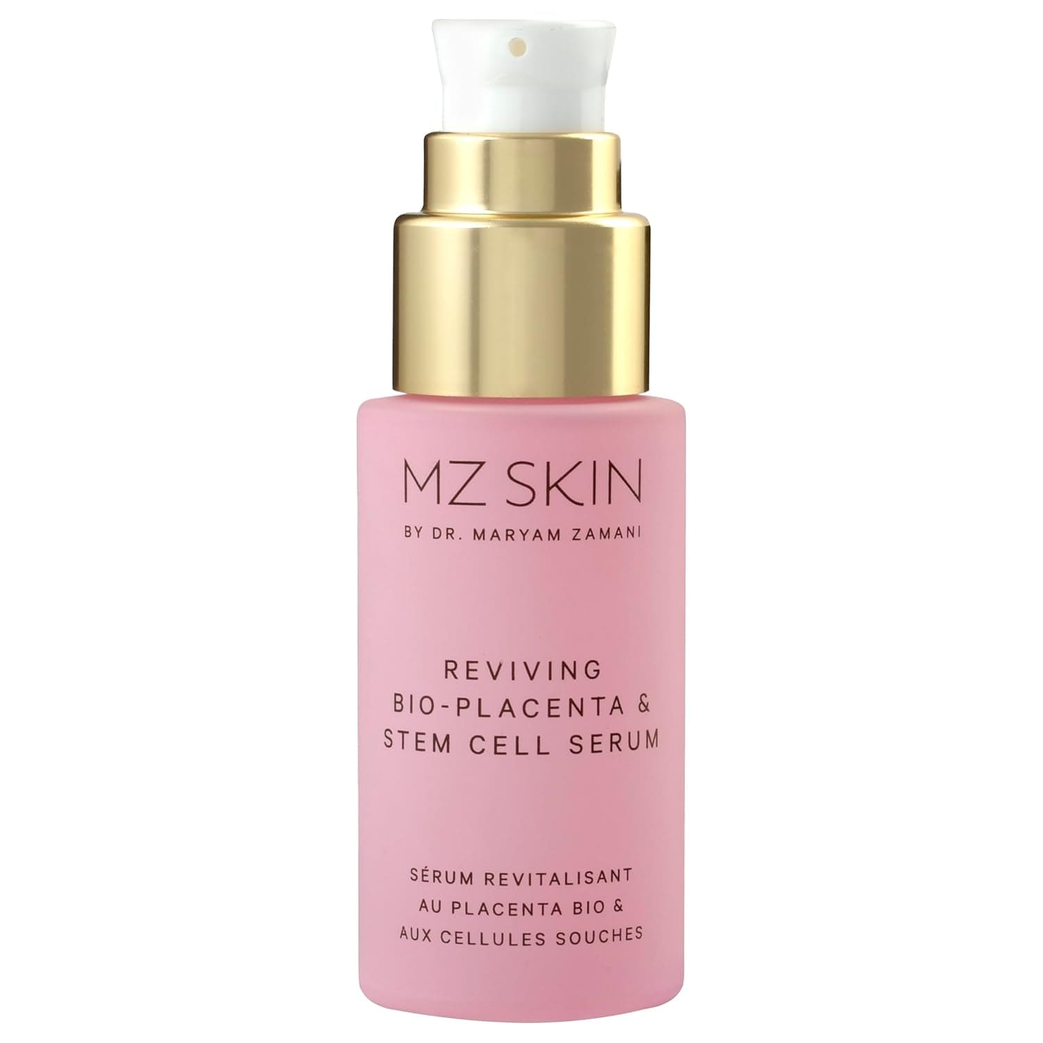 MZ Skin Reviving Bio-Placenta & Stem Cell Serum - Night Treatment for Powerful Rejuvenation, with Peptides, Squalane & Hyaluronic Acid, Perfect for Anti-Aging, Wrinkles & Fine Lines