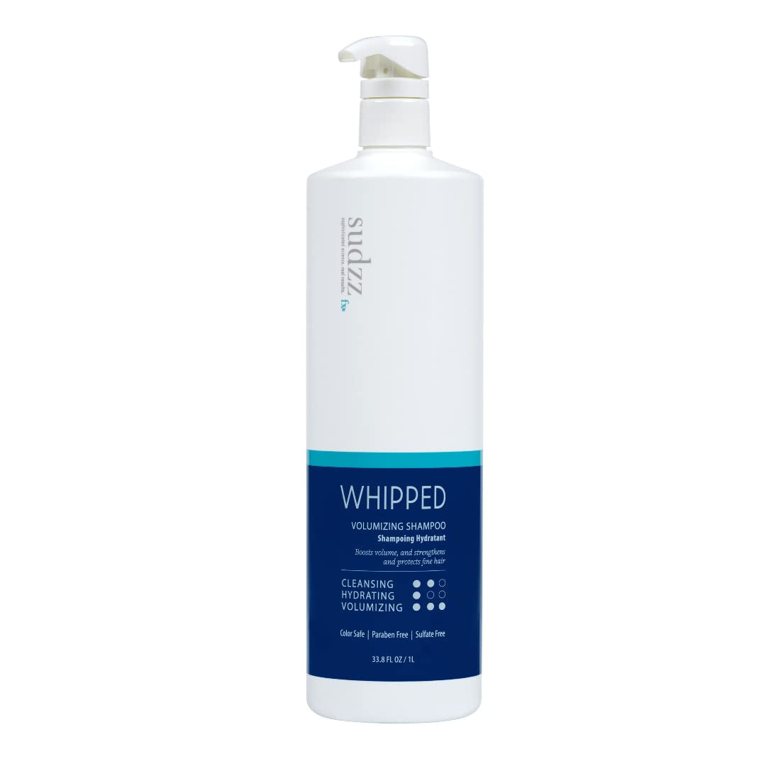 Whipped Volumizing Shampoo - Hair Care Products for Men & Women - Protect & Repairs Damaged Hair - Silky and Smooth Shampoo for Dry Hair - Sulfate Paraben Free- 33.8 Fl Oz