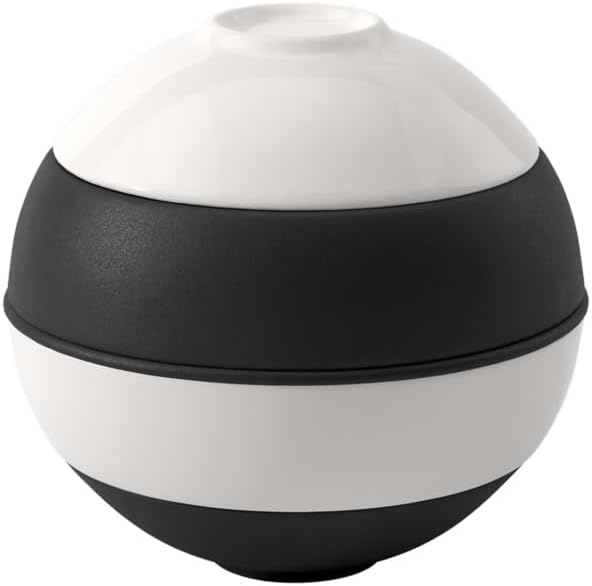 Villeroy & Boch La Petite Boule Appetizer Set | Black & White, 5-Piece