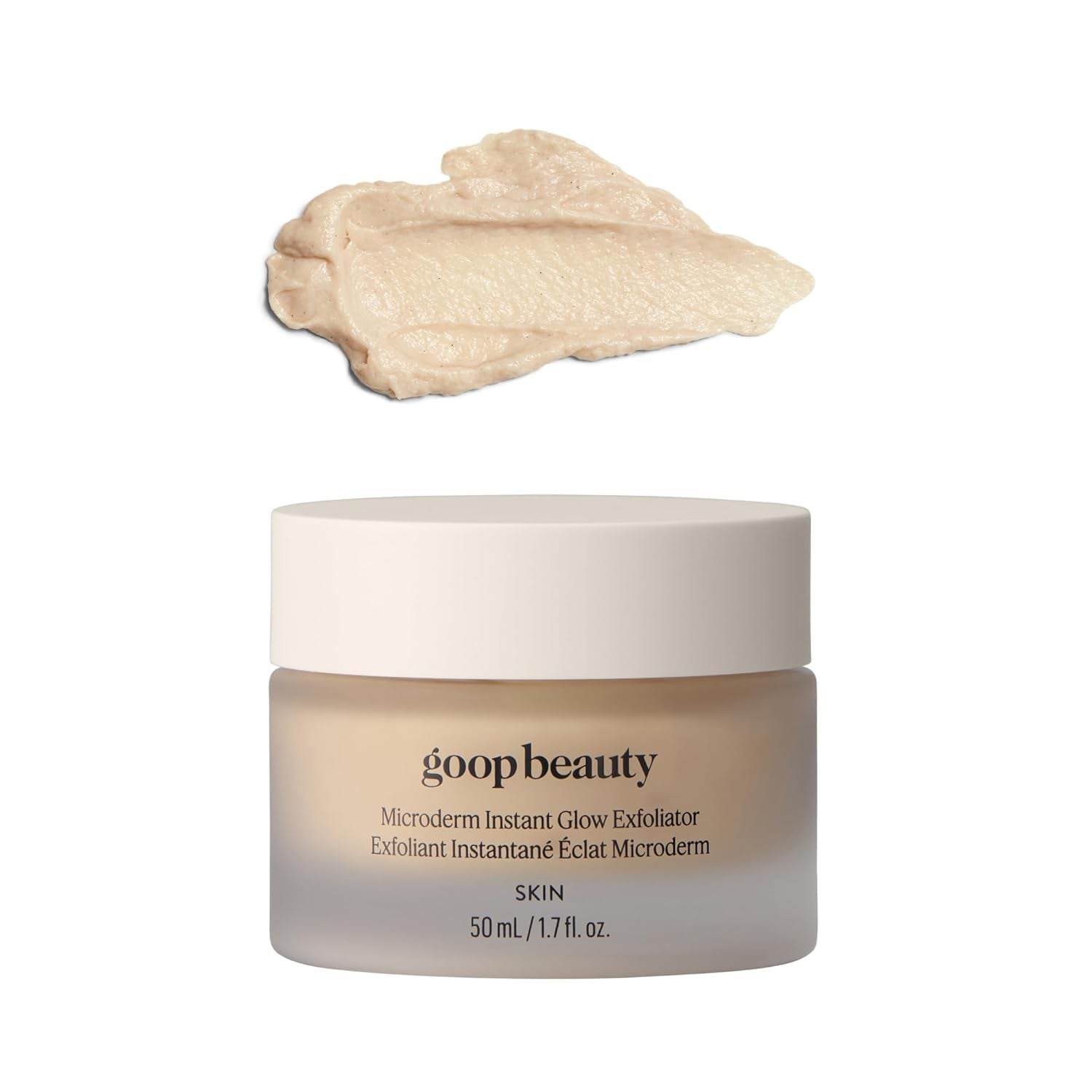 Beauty Microderm Exfoliator | Microdermabrasion Scrub to Smooth Textured Skin | Physical & Chemical Exfoliant | Micro-Exfoliating Minerals & Glycolic Acid | 1.7 Fl Oz