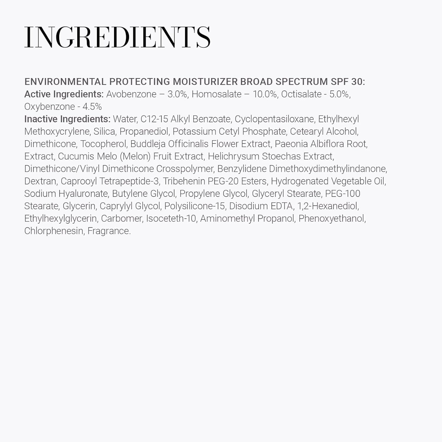 Meaningful Beauty Environmental Protecting Moisturizer Broad Spectrum SPF 30