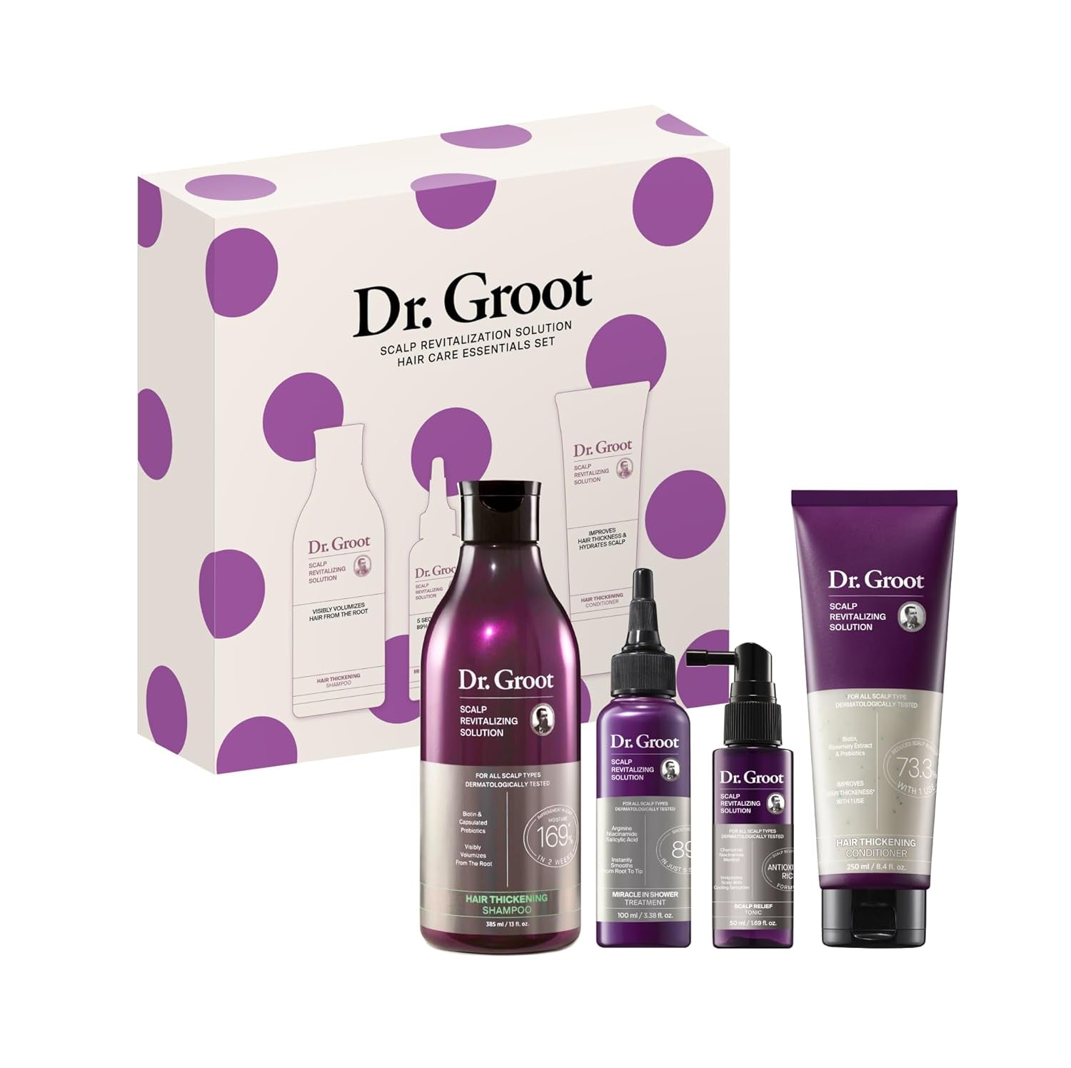 Dr. Groot Hair Essentials Set 4-Piece