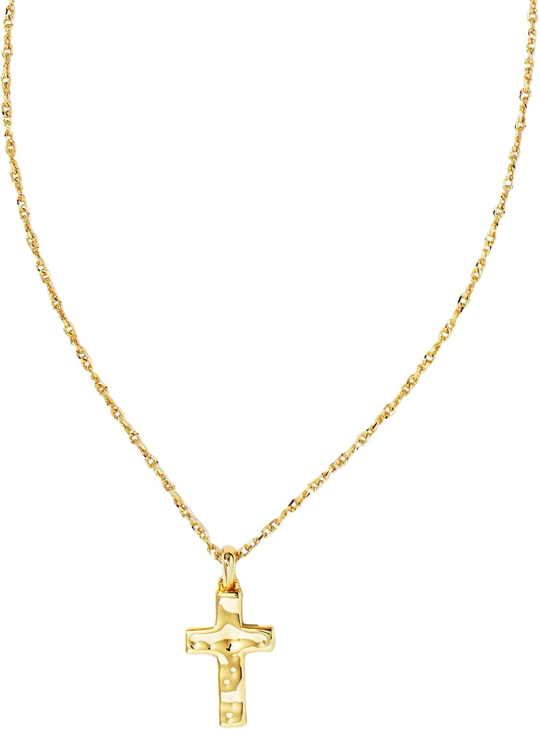 Kendra Scott Cross Pendant Necklace | Gold-Plated, 19 Inch