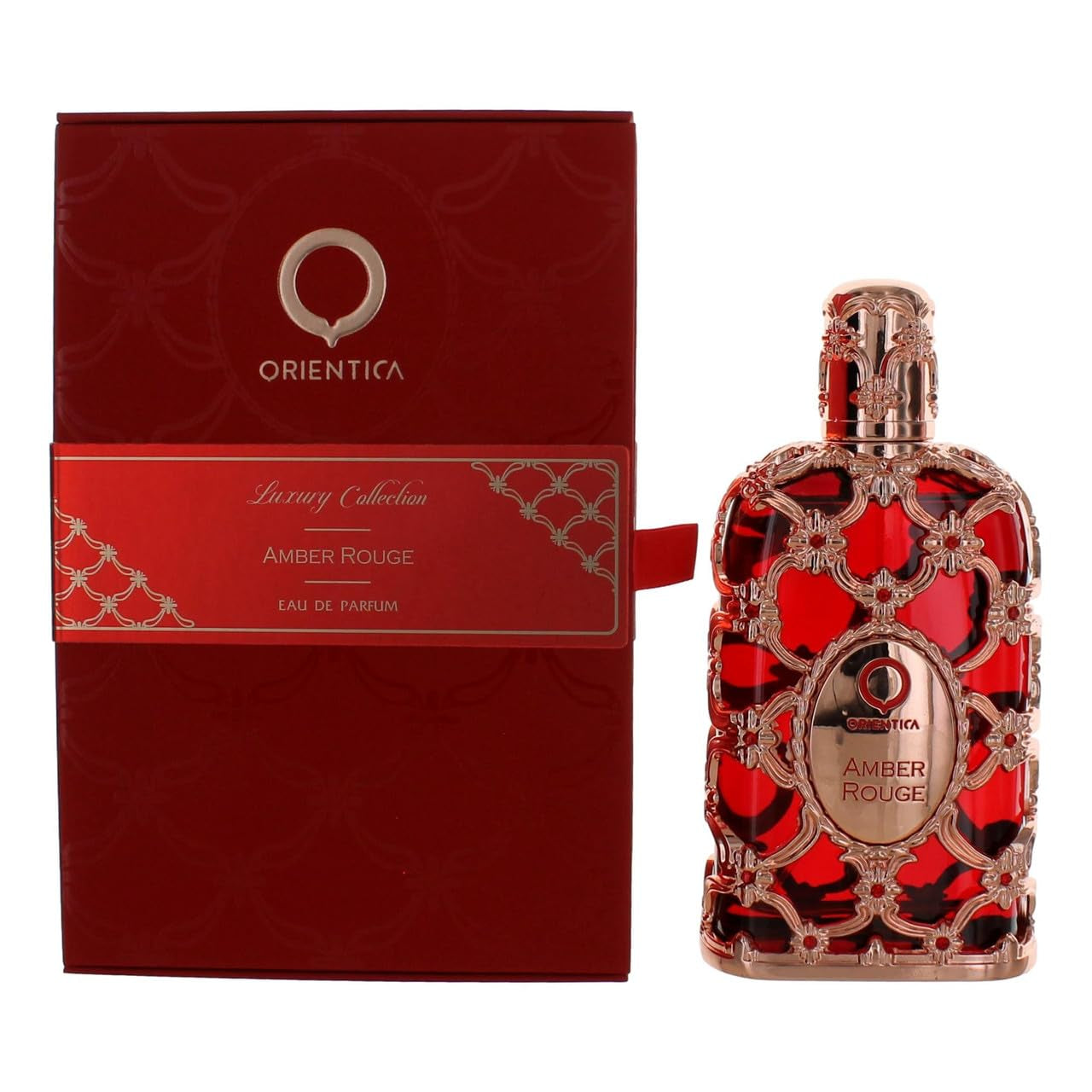 Amber Rouge for Women Eau De Parfum Spray, 5.0 Ounce (Luxury Collection)
