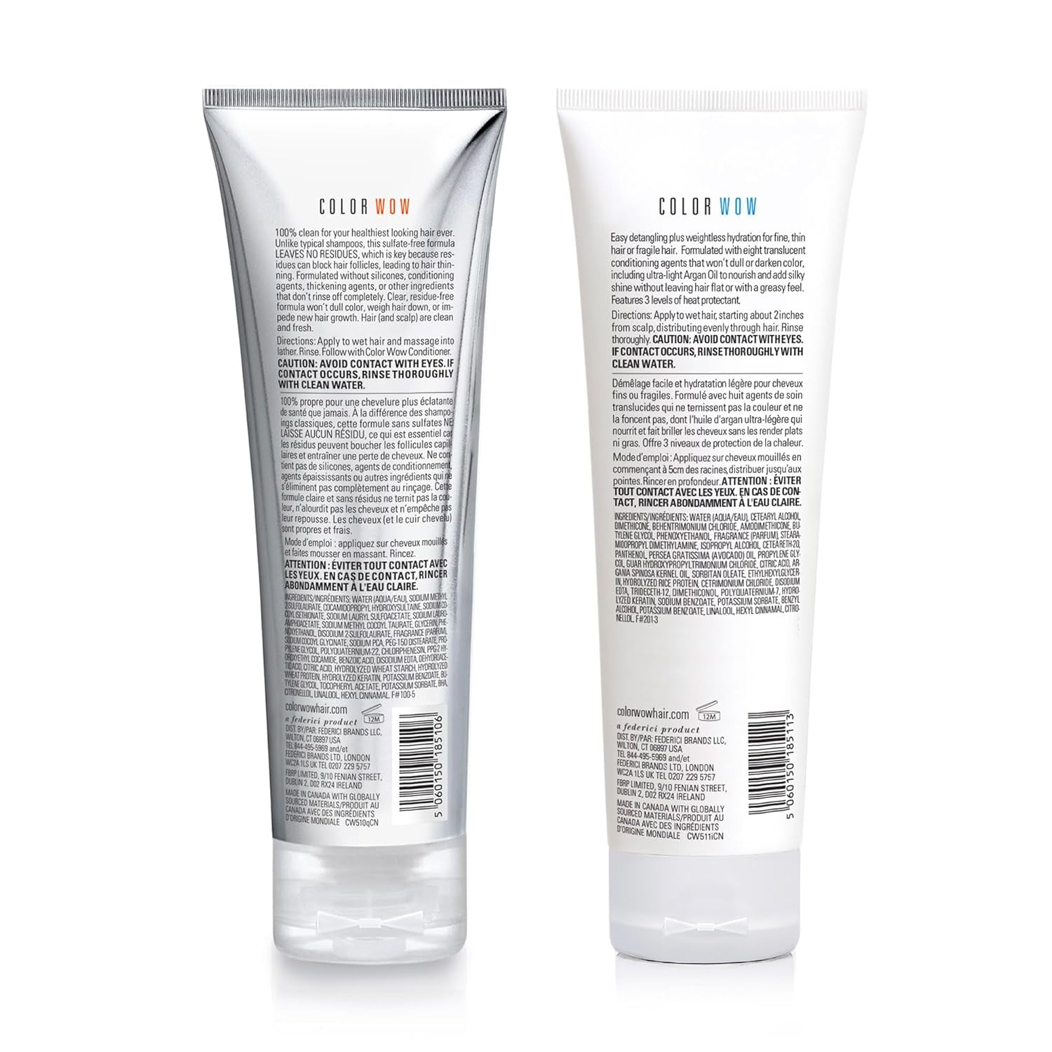 Dream Clean Duo - 100% Clean, Sulfate-Free COLOR SECURITY SHAMPOO and Weightless COLOR SECURITY CONDITIONER| Achieve Super Glossy, Hydrated Hair
