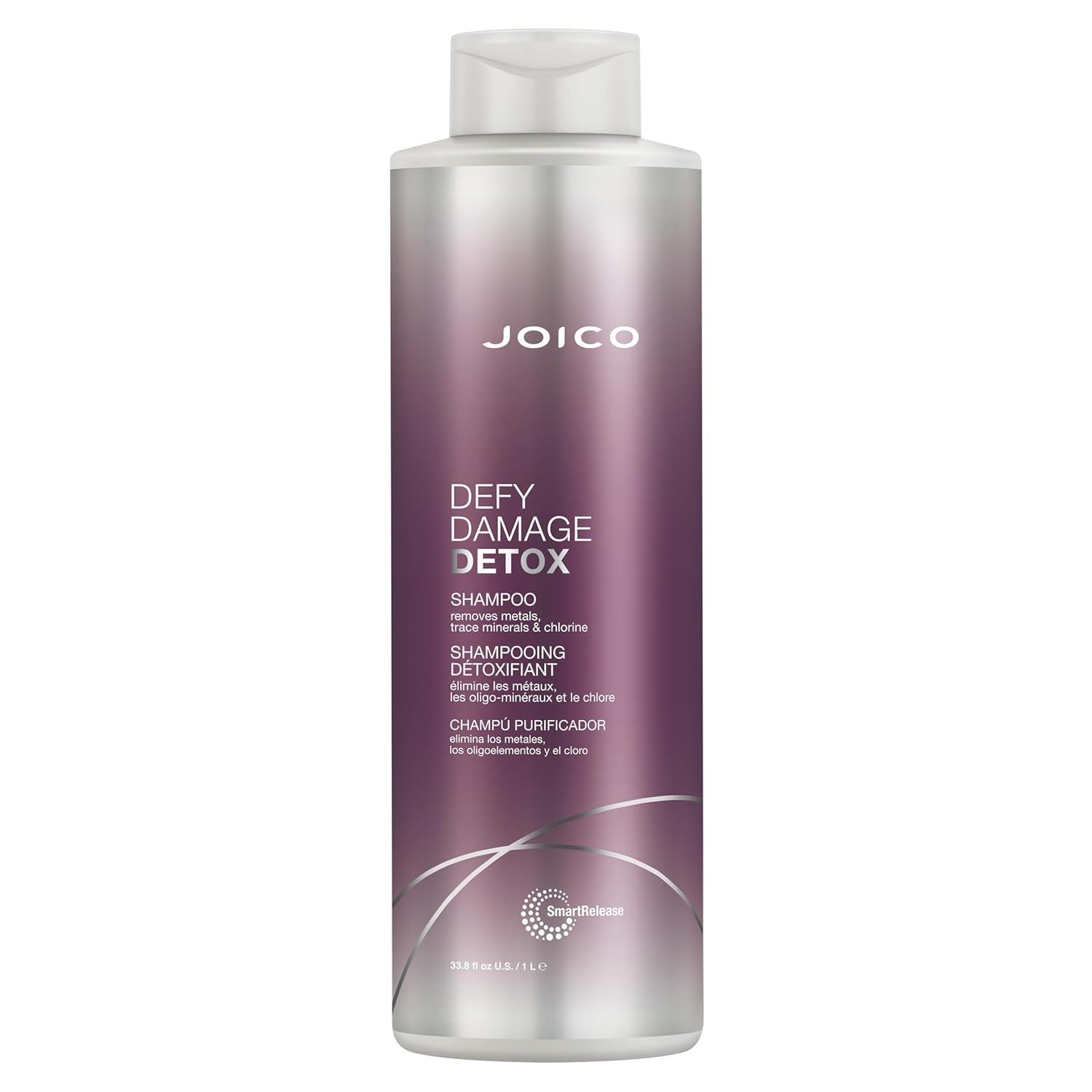 Defy Damage Detox Shampoo | Removes Chlorine, Hard Water Residue, Product Buildup, Metals, & Trace Minerals | Strengthens Bonds & Preserves Hair Color | Vegan | Sulfate-Free