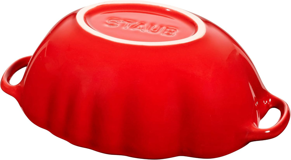 Staub Ceramic Petite Tomato Cocotte | 16 oz, Cherry