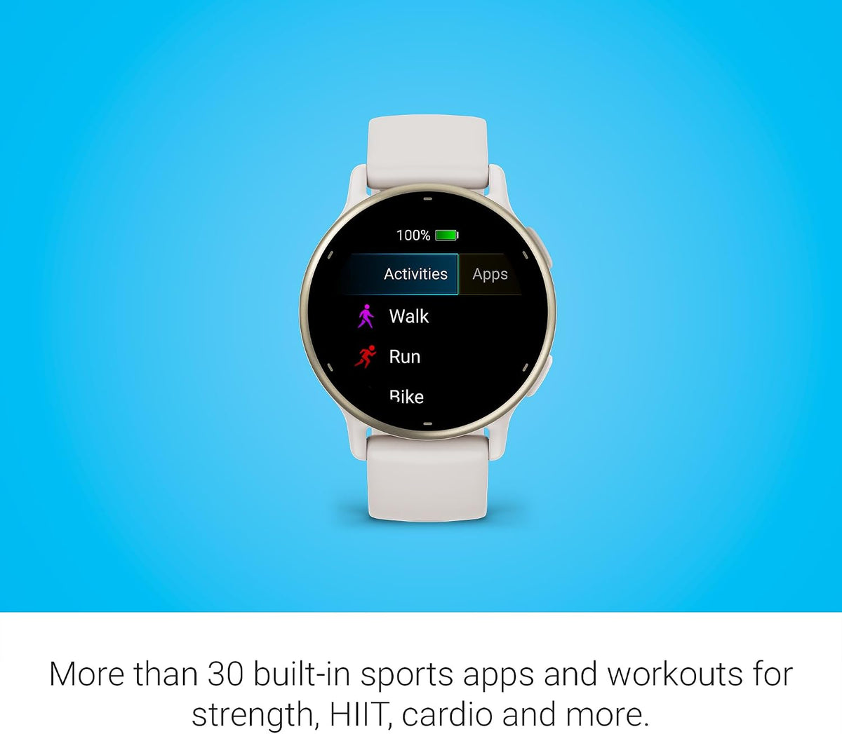 Garmin vívoactive 5 Smartwatch | 42mm, Ivory