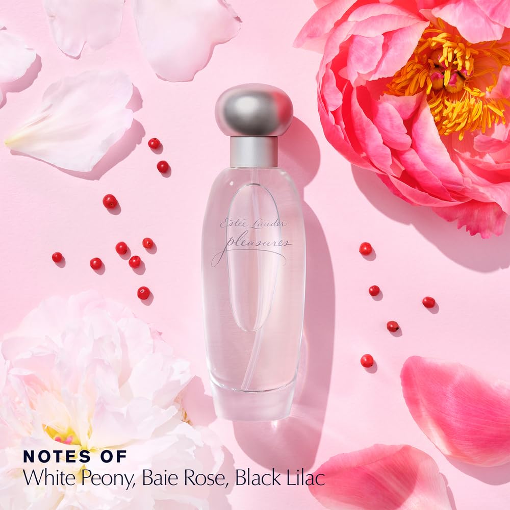 Estée Lauder Pleasures notes of white peony