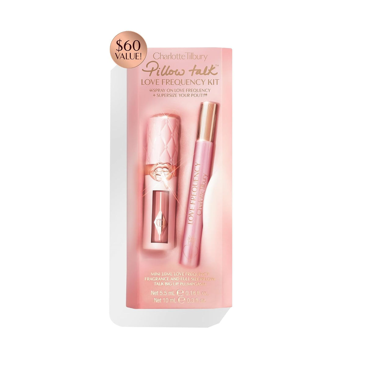 Charlotte Tilbury Big Lip Plumpgasm Gift Set, Pillow Talk