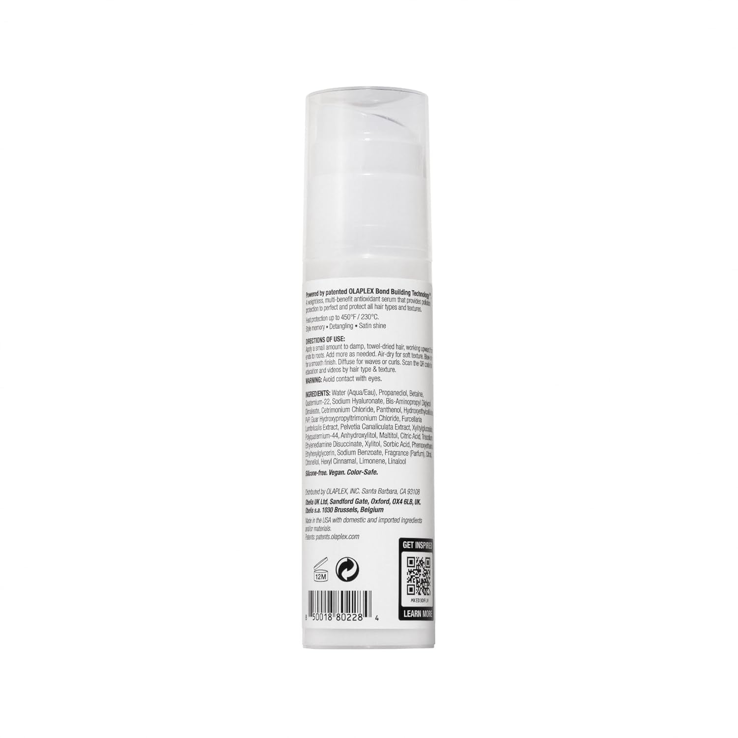 No. 9 Bond Protector Nourishing Hair Serum, Heat Protectant, Softens & Weightlessly Nourishes, Reduces Tangle & Static, for All Hair Types, 3.0 Fl Oz