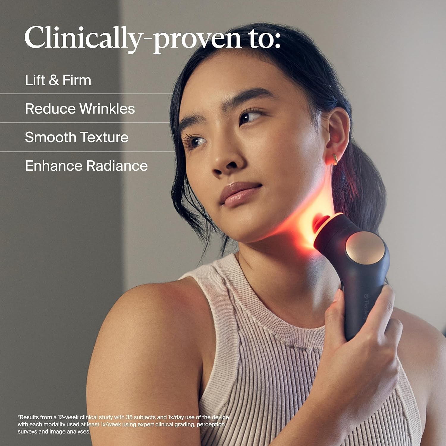 Therabody  PRO - Microcurrent Facial Device, 8-In-1 Compact Face Massager&Facial Sculpting Tool with Light Therapy for Skin Tightening, anti Wrinkle, anti Aging & Skin Care (Black)