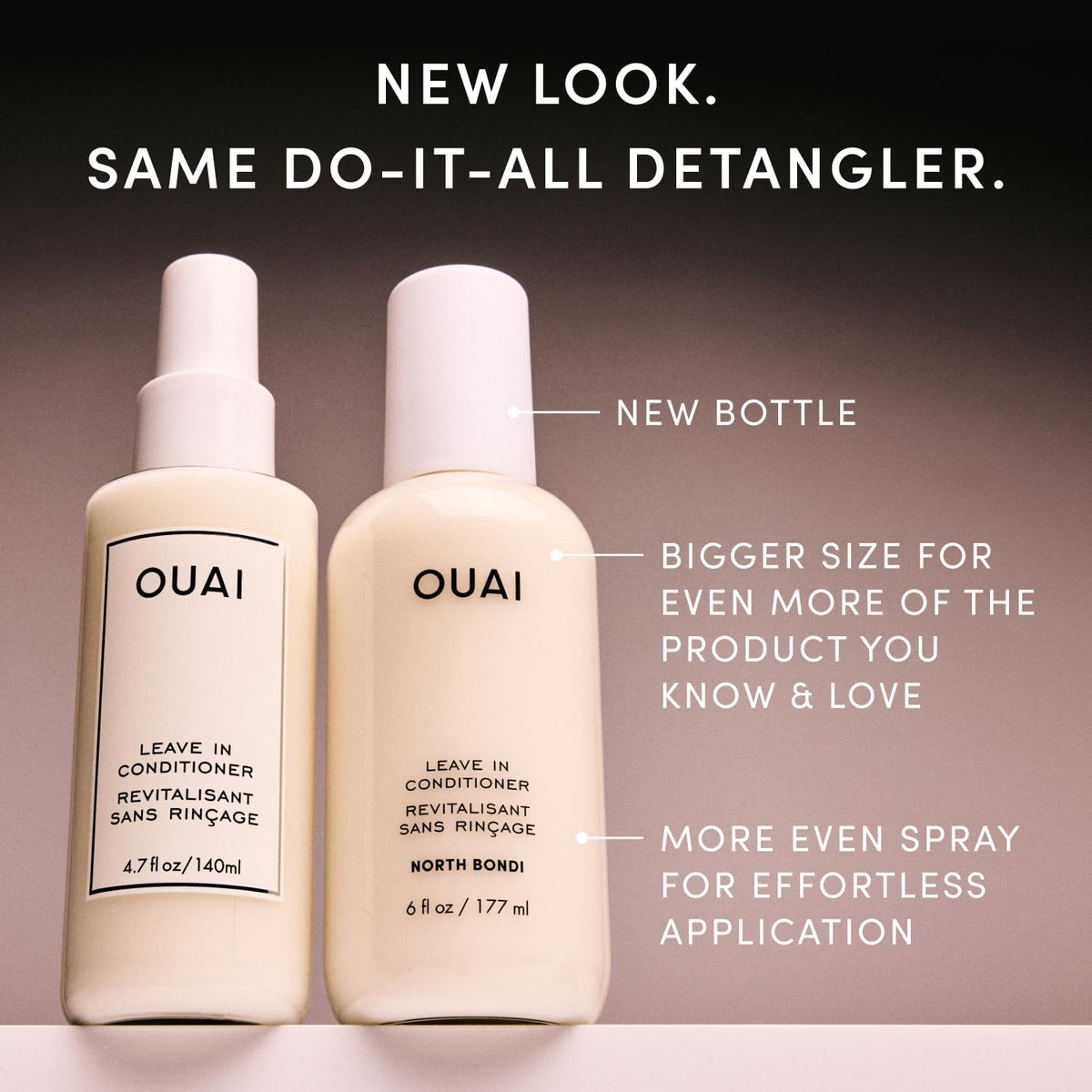 OUAI Leave In Conditioner & Heat Protectant | North Bondi, 6 fl oz