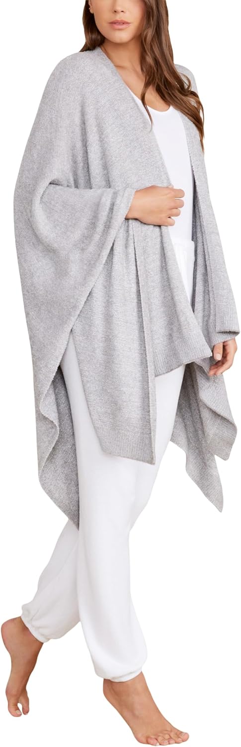 Barefoot Dreams CozyChic Lite Weekend Wrap | Dove Gray, One Size