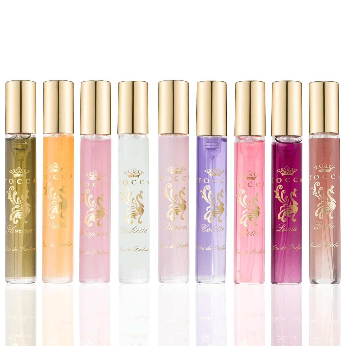 TOCCA Luxury Fragrance Wardrobe travel sprays