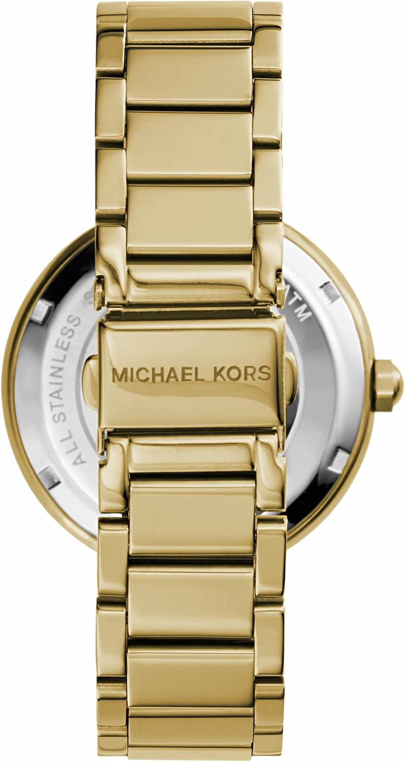 Michael Kors Parker Pavé Watch | Gold-Tone, 39mm