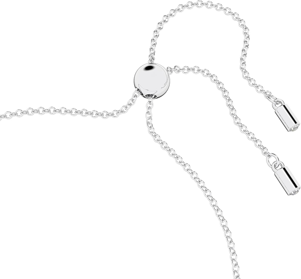 Swarovski Hyperbola Infinity Heart Bracelet | Rhodium-Plated
