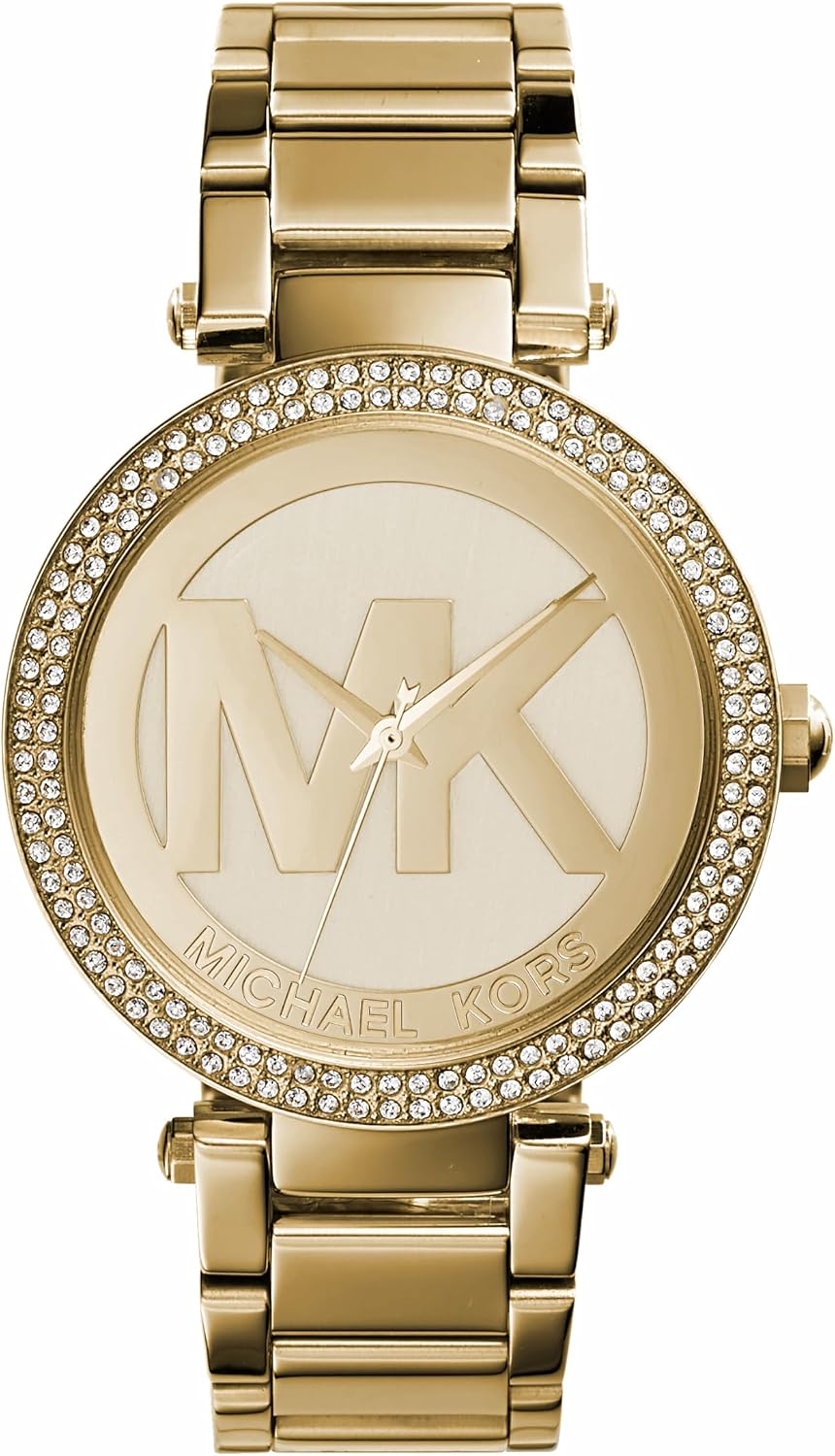 Michael Kors Parker Pavé Watch | Gold-Tone, 39mm