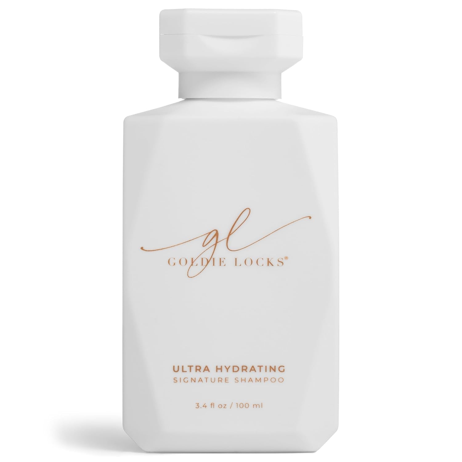 Travel Size Ultra Hydrating Shampoo – 3.4 Fl Oz – Safe for Hair Extensions & Color-Treated Hair – Moisturizing & Sulfate Free – Maintains Texture & Shine