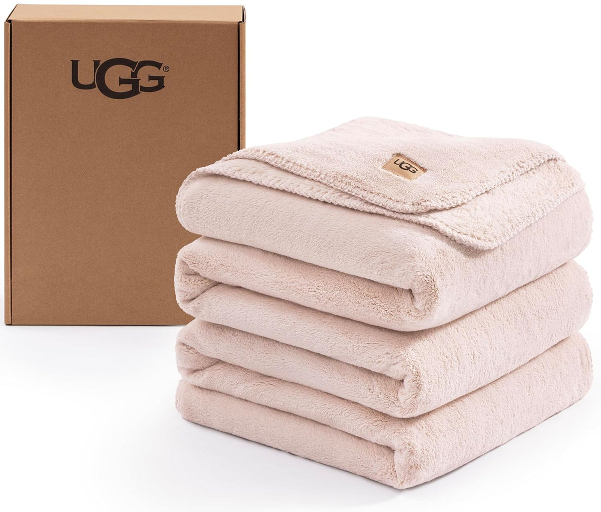 UGG Whitecap Fleece Blanket - King Pink