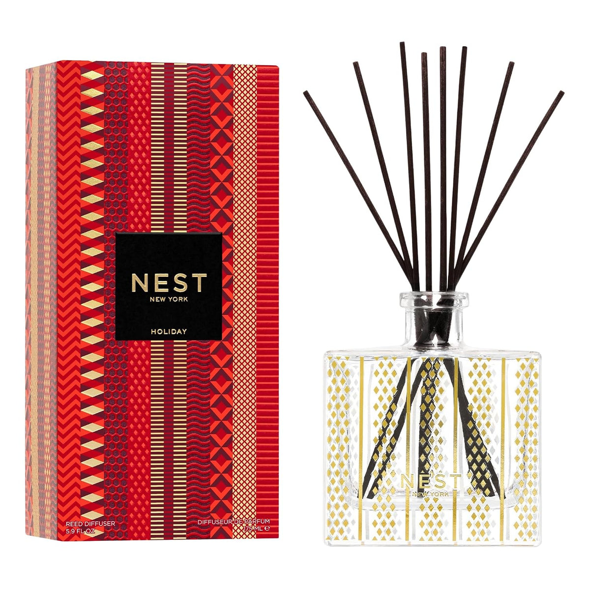 NEST New York Reed Diffuser, Holiday, 5.9 fl oz