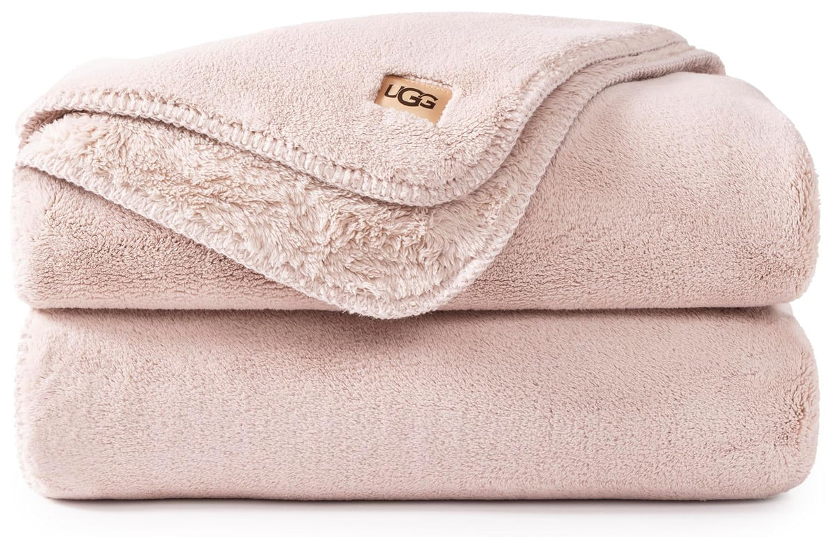 UGG Whitecap Fleece Blanket - Throw 50x70 Pink