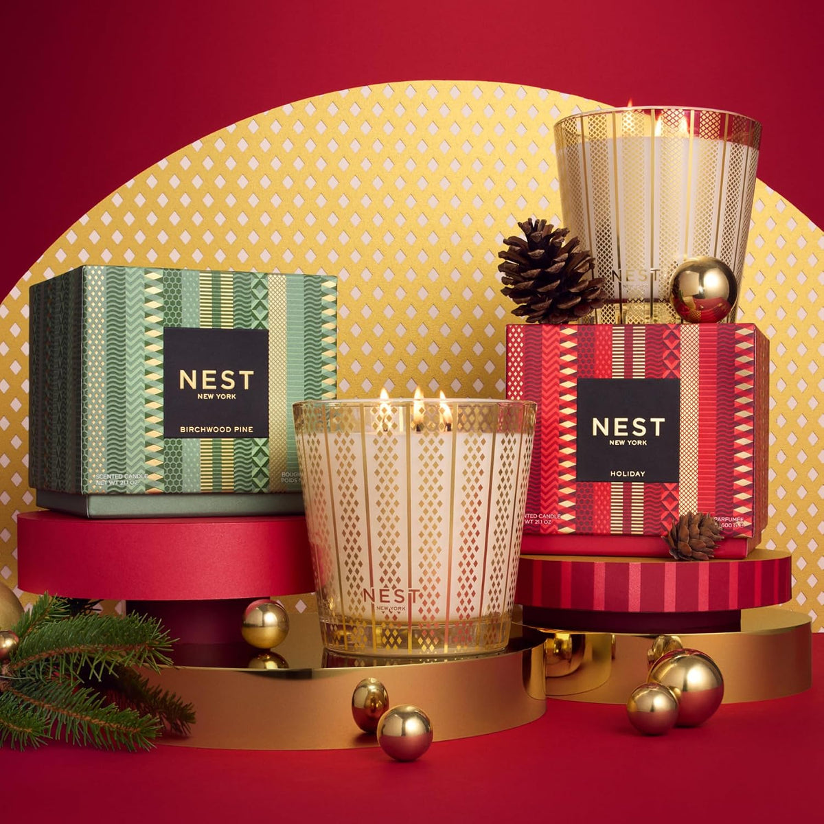 NEST holiday candles