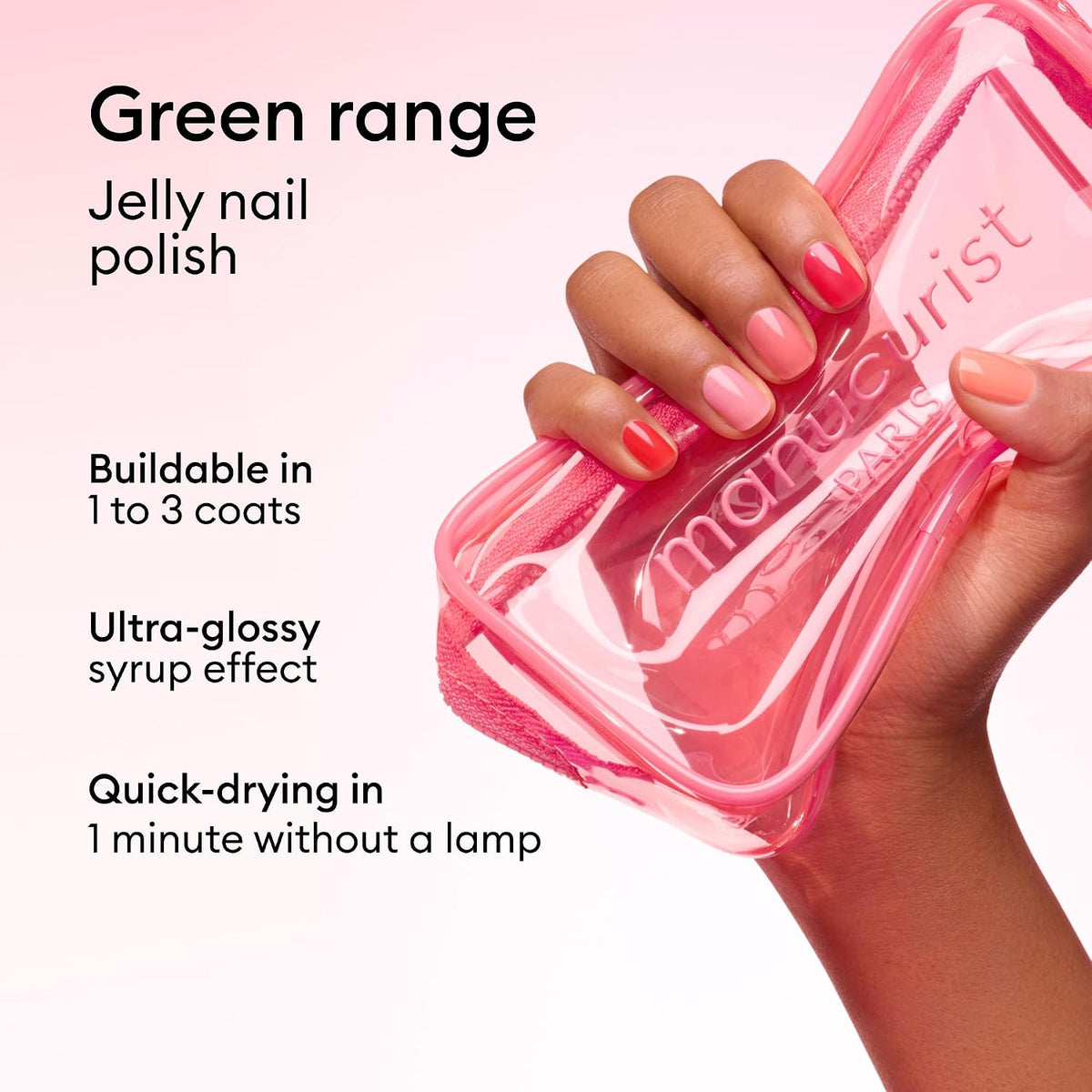 Manucurist Green Jelly Nail Polish Collection | 5 Shades