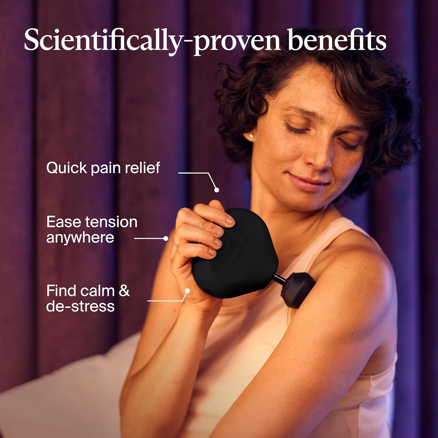 Therabody Mini (3rd Generation) - Ultra Portable Percussive Massage Device for Travel Recovery and Daily Muscle Relief