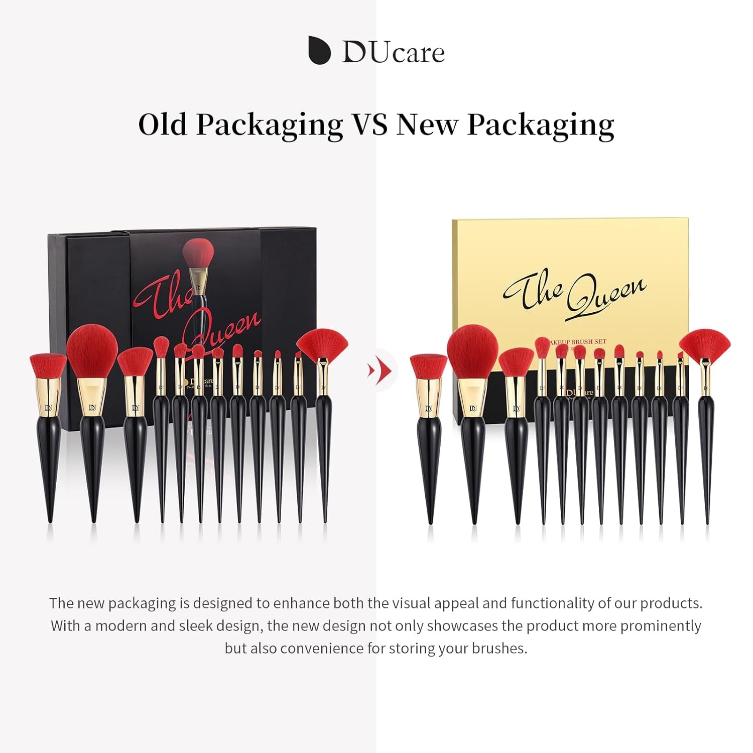 Makeup Brushes 12Pcs the Queen Series Makeup Brush Set Premium Gifts Kabuki Foundation Blending Face Powder Blush Concealers Eye Shadows Brushes