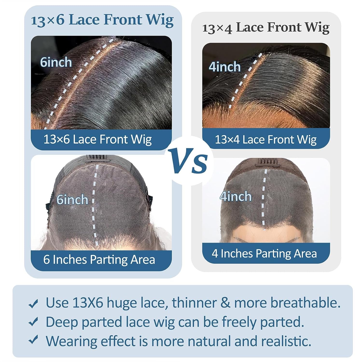 220 Density 30 Inch Body Wave Lace Front Wigs Human Hair, 13X6 HD Transparent Lace Front Wigs Human Hair Glueless Frontal Body Wave Wig for Women, Pre Plucked, Tangle Free, Average Cap, 30 Inch