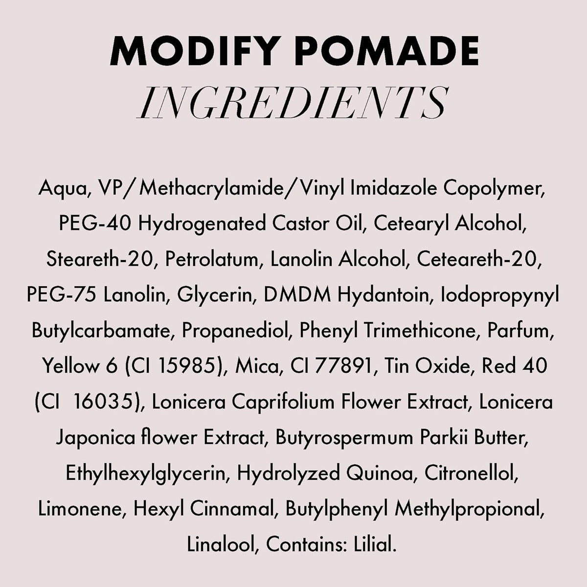 Modify – Premium Men’S Hair Styling Pomade for a Medium Hold, High Shine – Ideal Texture Product for All Hair Types, Includes Premium Ingredients Such as Shea Butter – 2 Oz, Travel Size