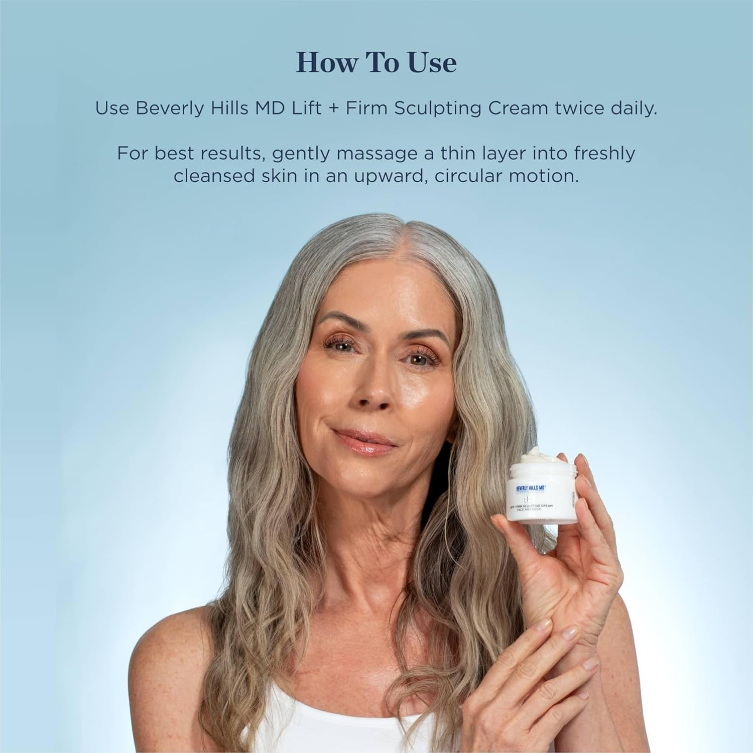 Beverly Hills MD Lift + Firm Sculpting Cream for Face and Neck