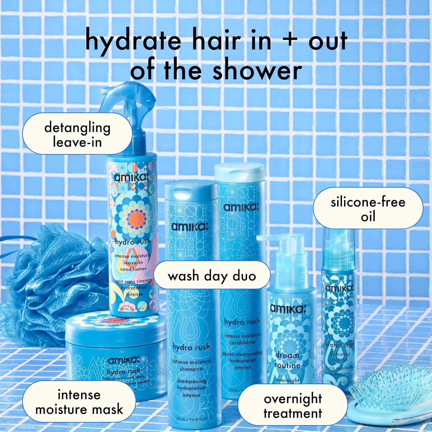Hydro Rush Intense Moisture Leave-In Conditioner with Hyaluronic Acid