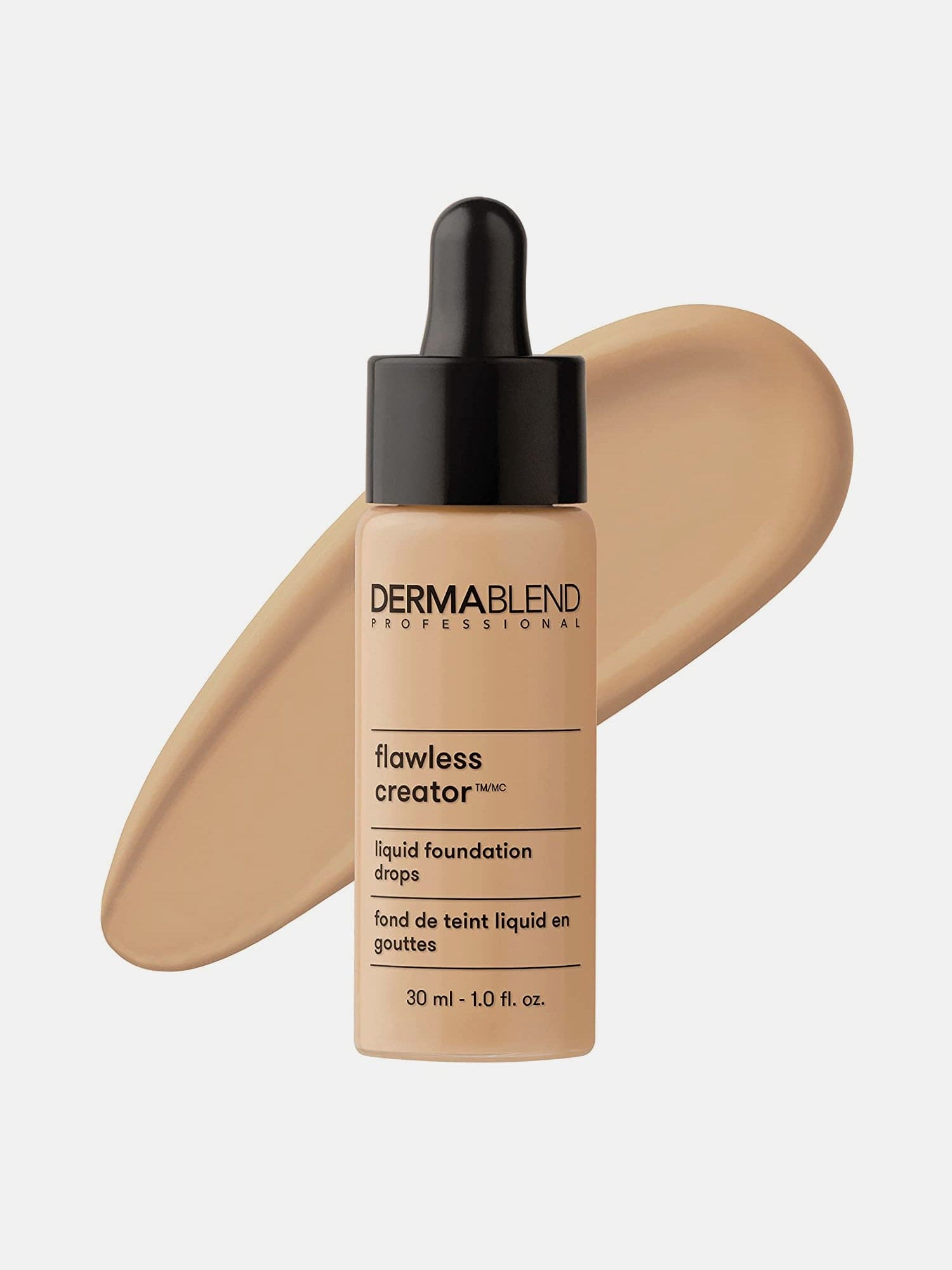 Flawless Creator Multi-Use Liquid Foundation Makeup, Full Coverage Lightweight Buildable Foundation, Natural Finish, 1 Fl Oz.